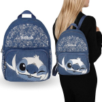 Disney Stitch Jeans Seljakott, v&auml;ike linnakott 31x24x12 cm, Universalus