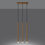 PASTELO 3L kuldne Ripplamp
