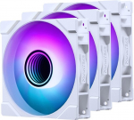 Phanteks M25 Gen2 PWM D-RGB 3-Pack 120mm, valge