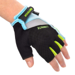 Meteor Gel GX38 XL jalgrattakindad sini-rohelised