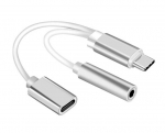Audio adapteris Type-C'lt 3,5mm AUX'ile