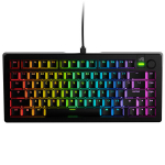 Glorious GMMK 3 75% Kohandatud Gaming Klaviatuur - Eelkoostatud, ISO (US), Fox Switches, Must, GLO-KB-GMMK3-75-PB-FOX-W-BLK-US