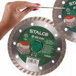 Betoonist teemantketas, Stalco, 125x2.5x22.23