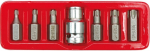 Otsikute komplekt TORX CrV Vorel, 7 tk