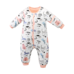 &Uuml;mbrikud, magamiskotid, padjad imikute jaoks, Beebi talvine magamiskott &ndash; paks puuvill, mis tagab soojuse ja ohutuse uinaku ajal, stiil 1&ndash;75 jardi (70&ndash;85 cm)