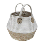 Korv Maize 32x34 cm valge/beež