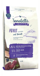 Kuivtoit kassidele Sanabelle Adult Ostrich (jaanalinnu lihaga) 2kg + 2 x Snack Lamb 55g
