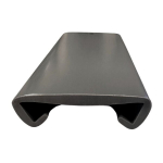 PVC k&auml;sipuu kate 40x6mm, tumehall (20m rull)