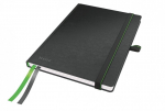 LEITZ Cahier COMPLETE A5 V&auml;iksed Ruudud Must