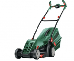 Bosch UniversalRotak 37-555 corded lawn mower (1400 W motor, 37 cm cutting width, 40 litre grass catcher)