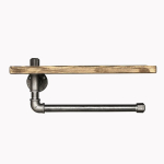 K&auml;ter&auml;tikuhoidja Kalune Design BoruRaf035, pruun / must