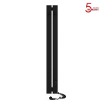 Elektriline k&auml;ter&auml;tikuivati Boston 150x1200 P2, Must, paremal pool