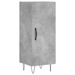 puhvetkapp，kummut，kapp, betoonhall, 34,5 x 34 x 90 cm, tehispuit CFE94876