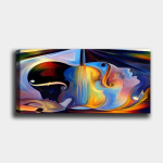 Reproduktsioon l&otilde;uendil N&auml;od, 50x120 cm