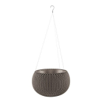 Riputatav lillepott Cozy M With Hanging Set, pruun