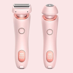 Elektrilised habemenugad naistele 2 1 bikiini trimmer -n&auml;otpurud juuste eemaldamine kaenlaaluste jaoks. pink