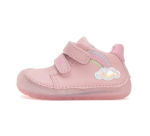 Nahast saapad t&uuml;drukutele DDSTEP S073-51424A, roosa