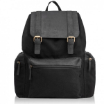Meeste must nahast seljakott suur Paolo Peruzzi T-37-BL