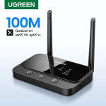 Ugreen 100m Bluetooth 5.0 saatja APTX LL/HD TV ja stereos&uuml;steemidega