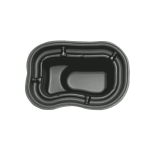 Plastikust tiik 250l (ovaalne, astmeline)