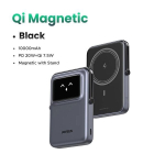 Akupank Ugreen UNO qi2 magnetiline traadita toitepank - Qi 7,5W BK