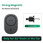 Telefonihoidja Ugreen Magnetic auto telefonihoidja traadita koormuse jaoks iPhone - ainult &otilde;huavad 4