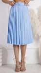 Plisseeritud seelik naistele, Made in Italy, helesinine, M/L