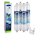 (4 tk)DA29-10105J veefiltri vahetus GE GXRTPR, GXRTDQ, 4378411RB, Samsung HAFEX/EXP, Whirlpool WHKF-IMTO, IC-100A jaoks