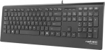 Klaviatuur - NATEC - Barracuda Slim - Hispaania - USB - Juhtmega