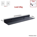 Tasuta ujuvad riiulid seinte hoidmiseks spontaanselt kleepuva rack 20-50 cm vannitoa aksessuaarid, 40cm-Load 10kg