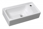 V&auml;ike valamu t&ouml;&ouml;tasapinnale/seinale paigaldatav 50x25x12 cm segistiavaga, SMALL valge