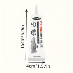Tertell Tugev Kingaparanduse Liim, 60ML Geel, Paindlik Veekindel Nahale, Tossudele ja Spordijalatsitele.