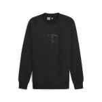 Meeste vabaaja jope PUMA Ferrari Race Big Shield Crew PUMA Black - 62380201, must