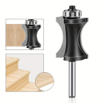 JGZUI t&ouml;&ouml;stuslik pinnat&ouml;&ouml;tluse poolkumer servafrees - 1/4 ja 1/2 vars., 1/4X5/8 (15,9 mm)