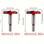 2-osaline YGK8 karastatud sulamipuuride komplekt, 35 mm., 60 mm medžio apdirbimo grąžtas 2 vnt