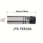 Karastatud Sulami CNC Keermega T&ouml;&ouml;riist, 1vnt JT6-TER16A