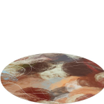 ZULIDA Ringvaip Muster Vaip, 78,74 * 78,74 colio / 200 * 200 cm