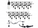 Komplekt: Aiap&otilde;&otilde;sas 15m 30xE27 + 30x LED-pirn E27 1W h&otilde;&otilde;gniit