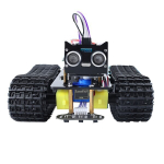Komplekti robotpaagi autorobotikomplekt DIY Mini Tank v2.0 Arduino Bluetoothi ​​j&auml;lgimisrobot U -kujuline robotite toit ~ 3124