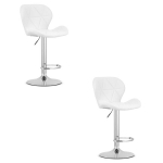 2 baaripuki komplekt West, 46x48,5x90 cm, valge