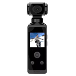 Seiklus- ja vabaajakaamera 4K Ultra HD Mini Action kaamera p&ouml;&ouml;rab veekindlat - must, 16G kaardiga