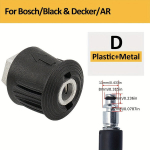 Pneumaatiline Kiirkinnitus Adapter Karcher K-seeria jaoks, Kl&otilde;ps naine M22 mees Keermega &Uuml;hendus Koppel - Survepesuri Tarvik., D