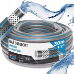Aia voolik KUGO Garden GrayLine Plus, 1/2", 30 m, 4-kihiline, armeeritud, valmistatud Poolas
