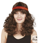 Parukas hipi pruun lokkis paelaga