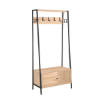 Esikuriiul Home4You Hannes, 84x40x180 cm, beež