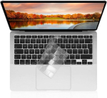 Klaviatuuri kaitse - Phonillico - MacBook Pro 14/16 ja Air 13 - L&auml;bipaistev silikoon - AZERTY EL