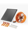 P&auml;ikeseenergial t&ouml;&ouml;tav ventilatsiooniventilaator Vevor, &Phi;400x150 mm