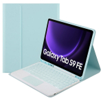 Bluetooth puutetundlik klaviatuuri &uuml;mbris Galaxy Tab S9 FE-le (sinine)