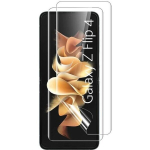 Samsung Galaxy Z FLIP 4 jaoks kaitsekile [2 pakk] Ultra &otilde;huke kriimustuskindel kaitse Phonillico&reg;