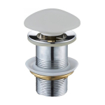 Mexen &uuml;mmargune click-clack ventiil, plaatinatooni keraamiline matt - 79910-63